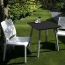 EVOLUTIF CHARLOTTE City zahradní židle, tmavě šedá 17200302