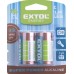 EXTOL Energy baterie alkalické, 2ks, 1,5V C (LR14) 42014
