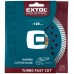 EXTOL INDUSTRIAL kotouč diamantový řezný 125x22,2mm TURBO FAST CUT