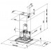 Franke Glass Linear-BK FGL 7015 BK XS komínový odsavač par, nerez/sklo černé 110.0152.540