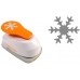 Fiskars Lever Punches ozdobná děrovačka S, sněhová vločka 1004642
