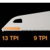 Fiskars PowerTooth Ruční pila, 380 mm, 9 TPI 1062930