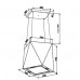 Frankle Polyedro FPD 4506 I XS ostrůvkový odsavač par 42cm 110.0154.551