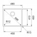 Franke Box BXX 210/110-45, 490x450mm, nerezový dřez 127.0395.014