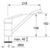 Franke SET G66 granitový dřez BFG 611-62 pískový melír+baterie FC 9541 pískový melír 114.0365.145