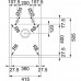 Franke Planar 8 PEX 210-42 A nerezový dřez, 415 x 505 mm 127.0197.888