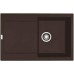 Franke SET G39 granitový dřez MRG 611.070 tmavě hnědá + dřezová baterie Samoa