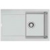 Franke SET G39 granitový dřez MRG 611.098 stříbrná + dřezová baterie Samoa
