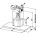 Franke Format 45 - FDF 6354 XS komínový odsavač par, 60 cm, nerez 110.0196.068