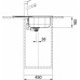 Franke Spark SKN 611-63, 635×500mm, dřez nerez 101.0612.524