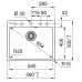 Franke SET G239KA (dřez CNG 610-54 + baterie FP 9000) kašmír 114.0650.736