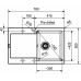 Franke Maris MRG 611-78 BB, 780 x 500 mm, fragranitový dřez, kašmír 114.0494.646