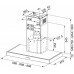 Franke Format 70 FDF H70 6457 XS Odsavač par, nerez 110.0196.049