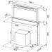 Franke Downdraft FDW 908 IB XS Odsavač par, černá/nerez 110.0365.588