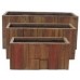Květináč G21 Wood Box 79x37x37cm 6392641