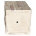 Květináč G21 Wood Tube dark 40x40x80cm 6392652