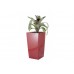 Samozavlažovací květináč G21 Linea small červený 55cm 6392441