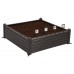 KETER GARDEN BED květináč, hnědá (995 x 995 x 340 mm) 17192097