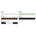 ALCAPLAST GLASS Posh Rošt pro liniový podlahový žlab 750mm (černé/nerez mat) GP1204-750