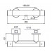 SAPHO GO GO52155 Termostatická sprchová baterie