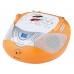 GoGEN radiopřijímač s CD MAXI RADIO G, CD/MP3/USB, oranžový