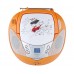 GoGEN radiopřijímač s CD MAXI RADIO G, CD/MP3/USB, oranžový