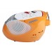 GoGEN radiopřijímač s CD MAXI RADIO G, CD/MP3/USB, oranžový