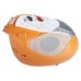 GoGEN radiopřijímač s CD MAXI RADIO G, CD/MP3/USB, oranžový