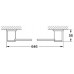 GROHE Allure držák na osušky 600 mm, chrom 40341000