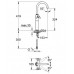 GROHE Atrio kohoutková umyvadlová baterie, DN 15, chrom 21044000