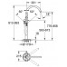 GROHE Atrio páková vanová baterie 32653002G