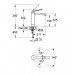 GROHE Euroeco Special - Páková dřezová baterie, chrom 30208000