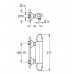 GROHE Grohtherm 1000 - Termostatická sprchová baterie, chrom 34143003