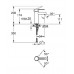 GROHE - Essence - Páková umyvadlová baterie S, chrom 34294001