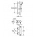 GROHE-Grohtherm 2000-Termostatická sprchová baterie,sprchová souprava 900mm,chrom 34482001