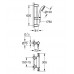 GROHE Termostatická sprchová baterie,sprchová souprava 600mm,chrom 34565000
