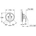GROHE Eurostyle páková vanová baterie, chrom 19506001