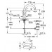 GROHE Eurostyle páková umyvadlová baterie DN 15, chrom 32444001