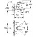 GROHE Eurostyle páková vanová baterie DN 15, chrom 33591001