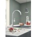 GROHE Blue Pure Set dřezové baterie BauCurve s filtrací, chrom 30385000