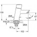 GROHE Concetto stojánkový ventil, DN 15, chrom 32207000