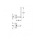 GROHE Essentials Cube - Držák náhradního toaletního papíru, chrom 40623000