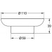 GROHE Essentials Cube miska na mýdlo 40368000