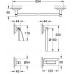 GROHE Essentials sada doplňků, chrom 40344000