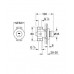 GROHE Euroeco Cosmopolitan T samouzávěrný průchodný ventil, DN 15, chrom 36268000