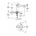 GROHE Eurodisc Cosmopolitan páková dřezová baterie, DN 15, chrom 33770002