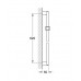 GROHE Euphoria Cube sprchová tyč, 600 mm, chrom 27892000