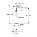 GROHE Grandera páková vanová baterie, DN 15, chrom 23318000