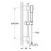 GROHE Grandera Stick sprchová tyč set 1 proud, chrom 26038000