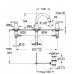 GROHE Grandera umyvadlová tříotvorová baterie, DN 15, chrom 20417000